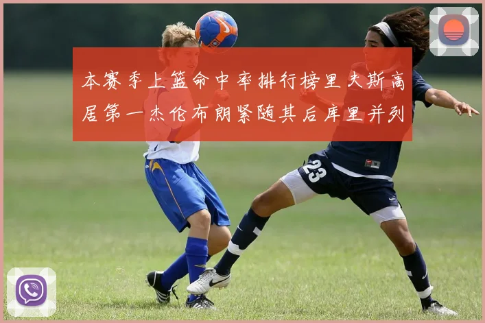 本赛季上篮命中率排行榜里夫斯高居第一杰伦布朗紧随其后库里并列第六