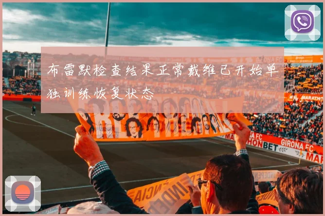 布雷默检查结果正常戴维已开始单独训练恢复状态